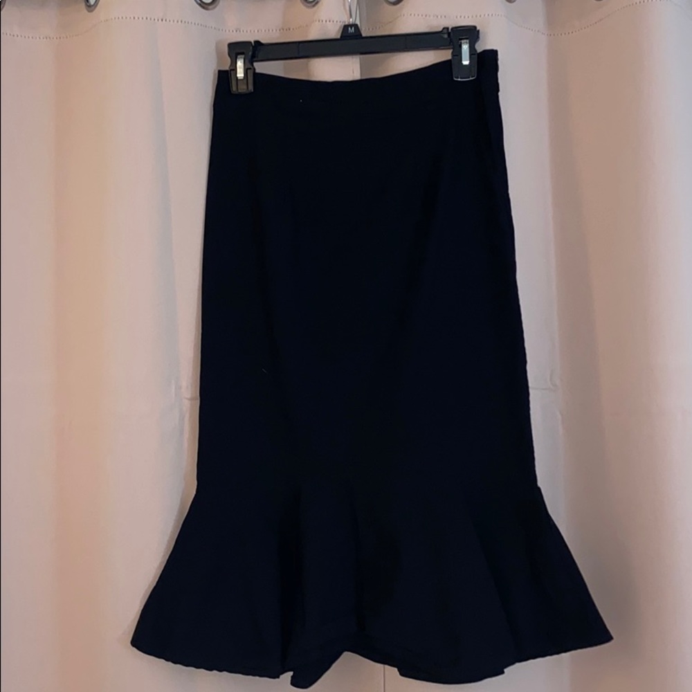 Flare bottom pencil skirt